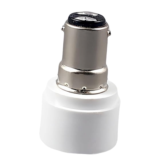 Fzaqwen Adapter Lamp Socket Converter LED Lamp Adapter Standard Socket Conversion Tool Metal Material Heat Resistant for Residential Area Office Test Installa B15 to E14