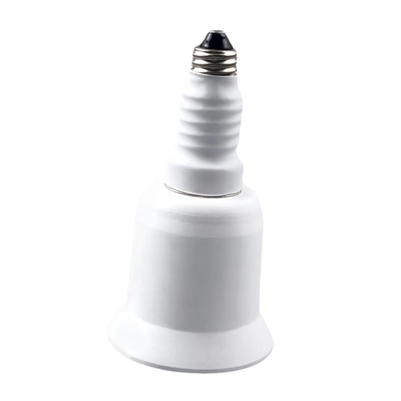Fzaqwen Adapter Lamp Socket Converter LED Lamp Adapter Standard Socket Conversion Tool Metal Material Heat Resistant for Residential Area Office Test Installa E11 to E27
