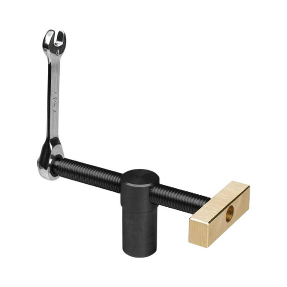 Fzaqwen Adjustable Desktop Fixed Clip Clamp Fixture Vise for Hole Planing Stop Carpenter Without Bench Dogs