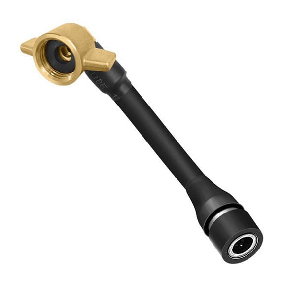 Fzaqwen Air Tank Air Intake Connector 90 Degree Nut Stable Compressed Air Connector Tube 200cm