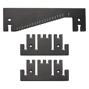 Fzaqwen Aluminium Height Measuring Gauge Multifunctional Metric for Table Saw Router