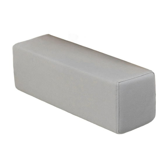 Fzaqwen Arm Rest Pillow Armrest Multipurpose Rectangular with Removable Pillowcase Elbow light gray