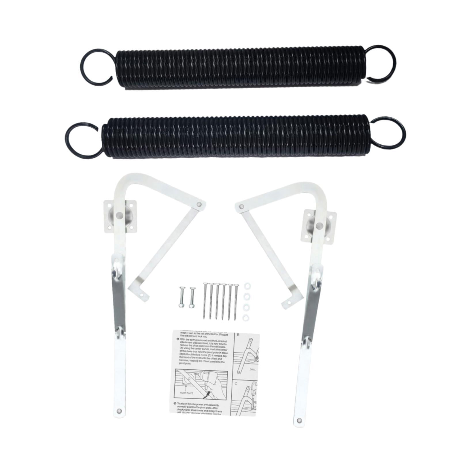 Fzaqwen Attic Ladder Foldable Hinge Arms Galvanized Steel Replacement ...