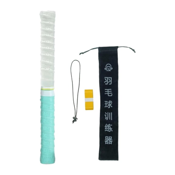 Fzaqwen Badminton Racket Swing Trainer Sound Feedback for Strength Flexibility and Tempo