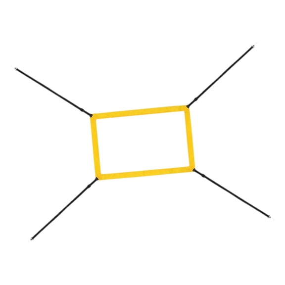 Fzaqwen Baseball Target Practice Net Baseball equipment for hitting batting and catching yellow