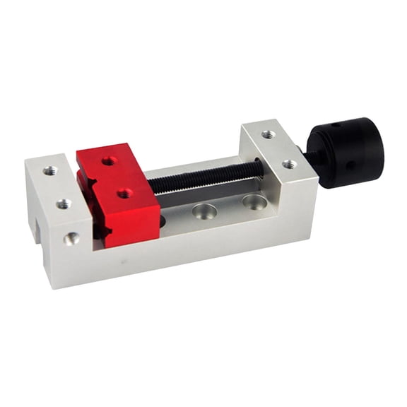 Fzaqwen Bench Table Vise for Engraving Machine Portable Aluminum Multifunctional Carving 50 MM