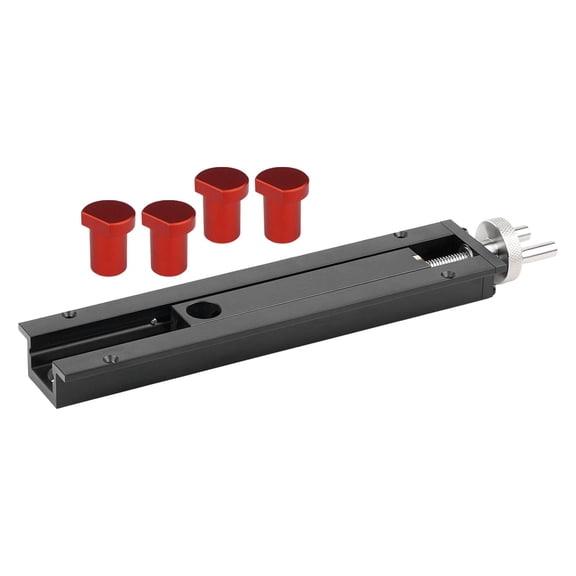 Fzaqwen Bench Tail Vise Aluminum Alloy Replacement Fast Moving Inertia Vices Fixture Red Plug