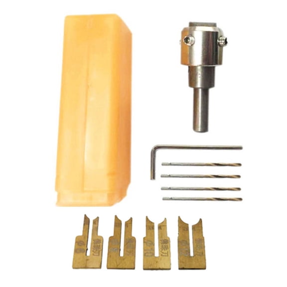Fzaqwen Buddha Beads , Wood Rings Drill Tools Jewelry Making Ball Milling Cutter Set for 9Pcs