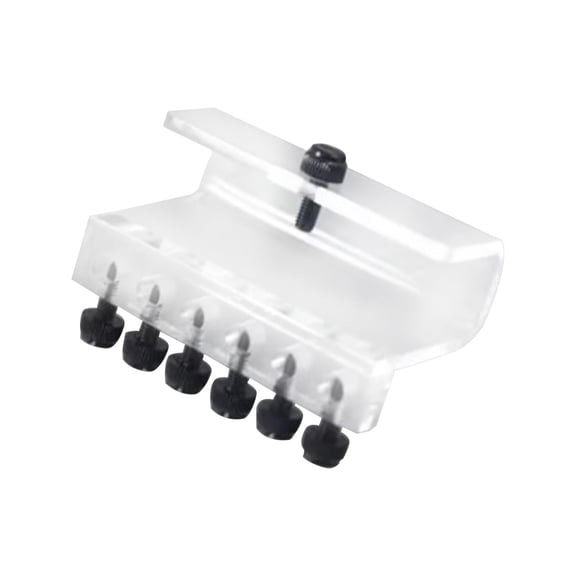 Fzaqwen Burette Rack Sturdy Multiuse Grass Tank Titration System Practical for Fish Tank 6 Holes