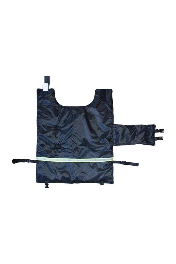 Calf Warm Clothes Freezing Resistance Coldproof Keep Calves Warm Calf Jacket black