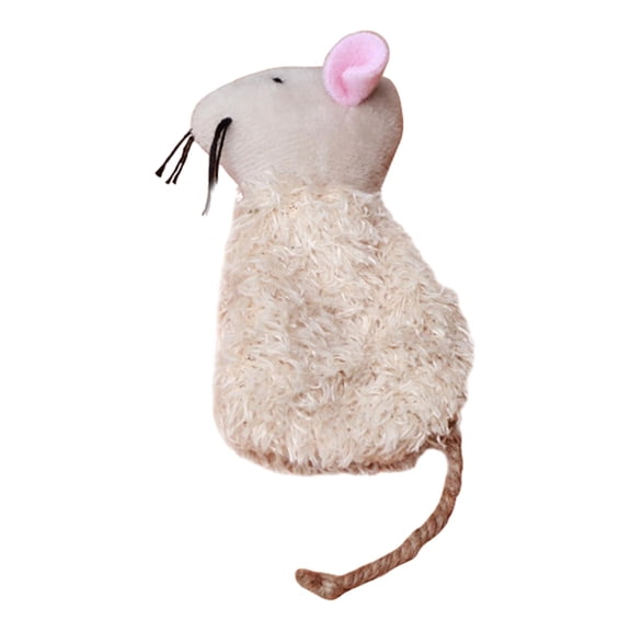 Fzaqwen Cat Kitten Playing Plush Simulation Rat Soft Toy Pet Chewing Toys Plush Cat Toys