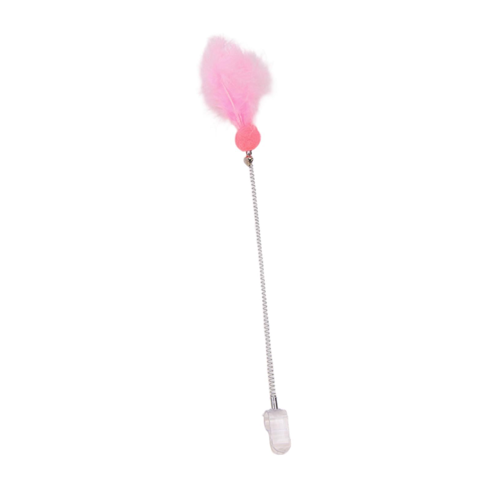 Play Rod Fzaqwen Cat Teaser Toy Flexible Entertainment Cat Play Rod for Jumping ...