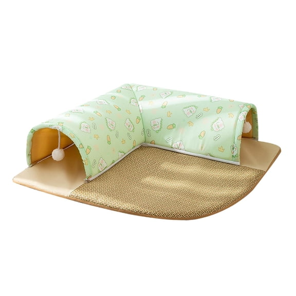 Fzaqwen Cat Tunnel Kitten Tunnel Tube Cat Nest Amusement Exercising Cat Interactive Toy L