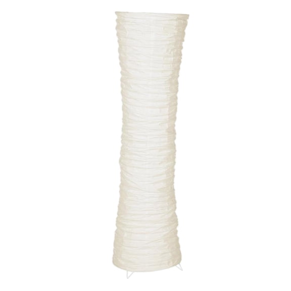 Fzaqwen Chinese Design NightStand Floor Lamp Paper Shade, Decorative Simple Contemporary B