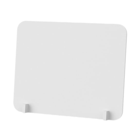 Fzaqwen Classroom Desk Divider Board with Clamps for Multipurpose Use Stand Alone Shield 40cmx50cm