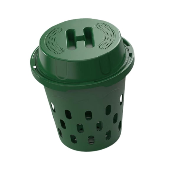 Fzaqwen Compost Bin Lightweight Courtyard Compost Box for Backyard Outdoor Household