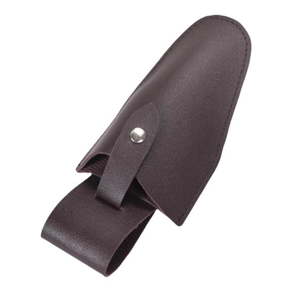Fzaqwen Cover Garden Tool Sheath Supplies,Multifunctional Hand Tool Pouch PU Leather for Dark Brown