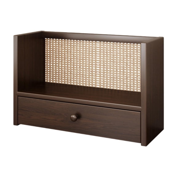 Fzaqwen Desktop Storage Cabinet Makeup Storage Box Kitchen Organizer Display Case Tea L