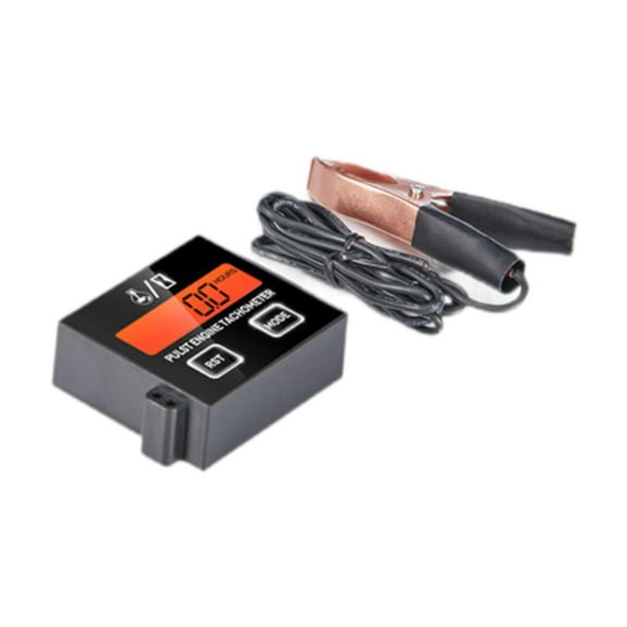 Fzaqwen Digital Tachometer Tach Gauge Handheld LCD Display Screen