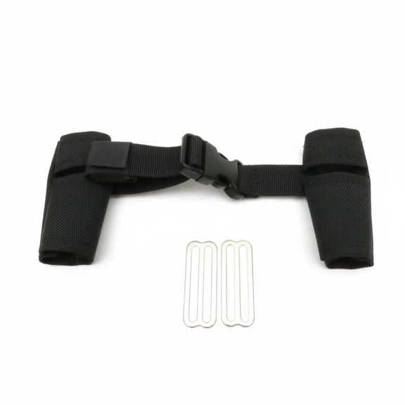 Fzaqwen Diving Chest Clip BCD Buckle Scuba Harness Connector 1680D Nylon Secure Strap Alignment for Adult Divers