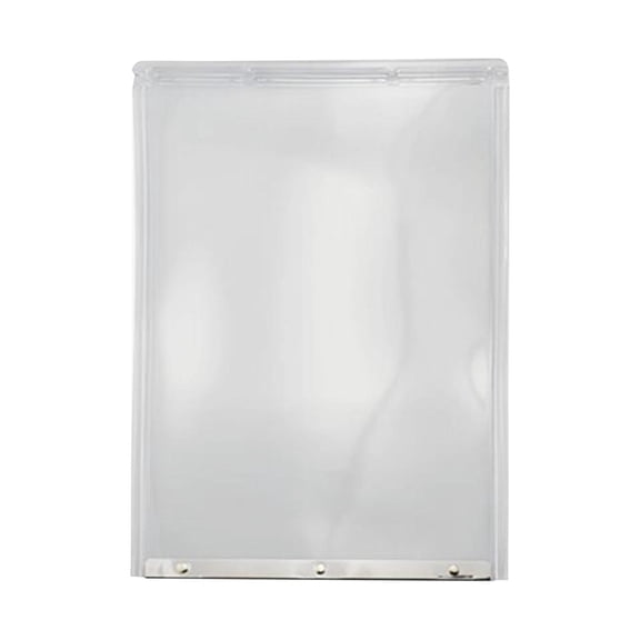 Fzaqwen Dog Door Replacement Flap Windproof Comfortable Extreme Weather Door Curtain translucent