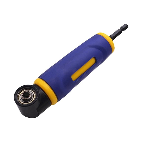 Fzaqwen Drill Extension Hex Bit Socket Holder Adaptor 90 Degree Hardware Screwdriver for