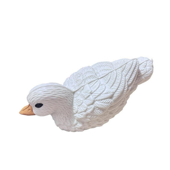 Fzaqwen Duck Decor Collectible Creative Pond Decoration for Lake Patio Pond White