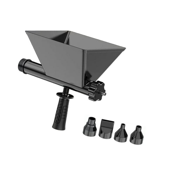 Fzaqwen Electric Mortar Grout Pump with Nozzles Filling Grouting Tool for Wall Tiles Nylon Shell