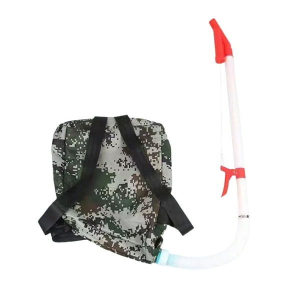 Fzaqwen Fertilizer Spreader Fertilizer Backpack with Backpack Bag Fertilizer Distributor Red PVC