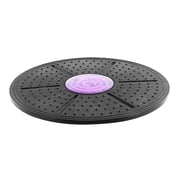Fzaqwen Fitness Body Balance Board - Non-Slip Round Wobble Board - 36cm Training Balance Purple