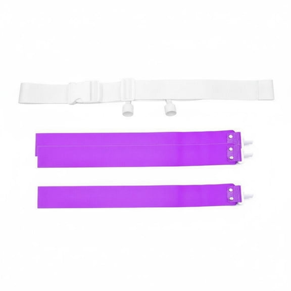 Fzaqwen Flag Football Belt Adjustable Kids PVC Webbing Unisex Durable Air Buckle Secure Fit Suitable for Team Training School Activities