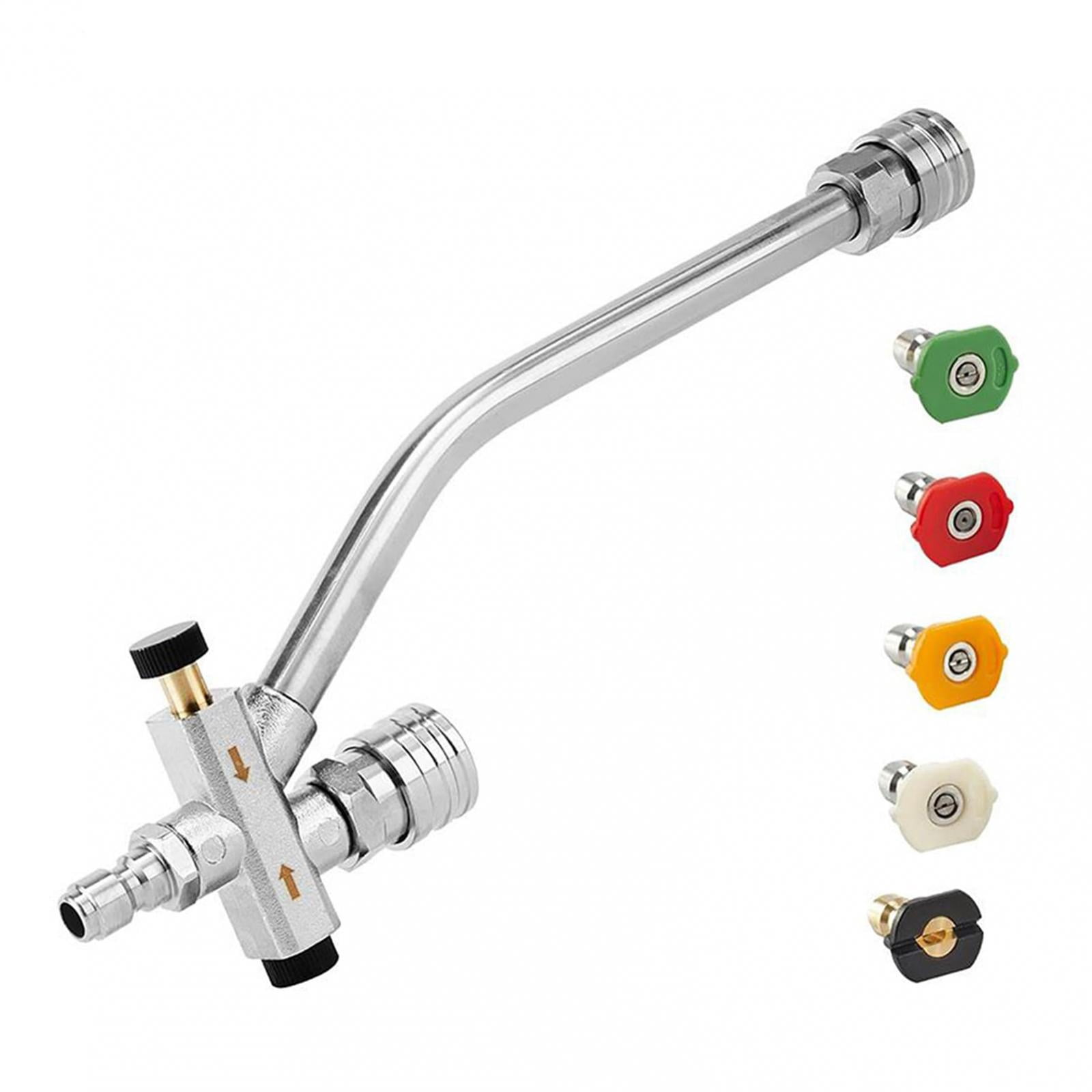 Fzaqwen Foam Cannon Double Connector Accessory 5 Sprayer Nozzles Convenient 1/4 inch for