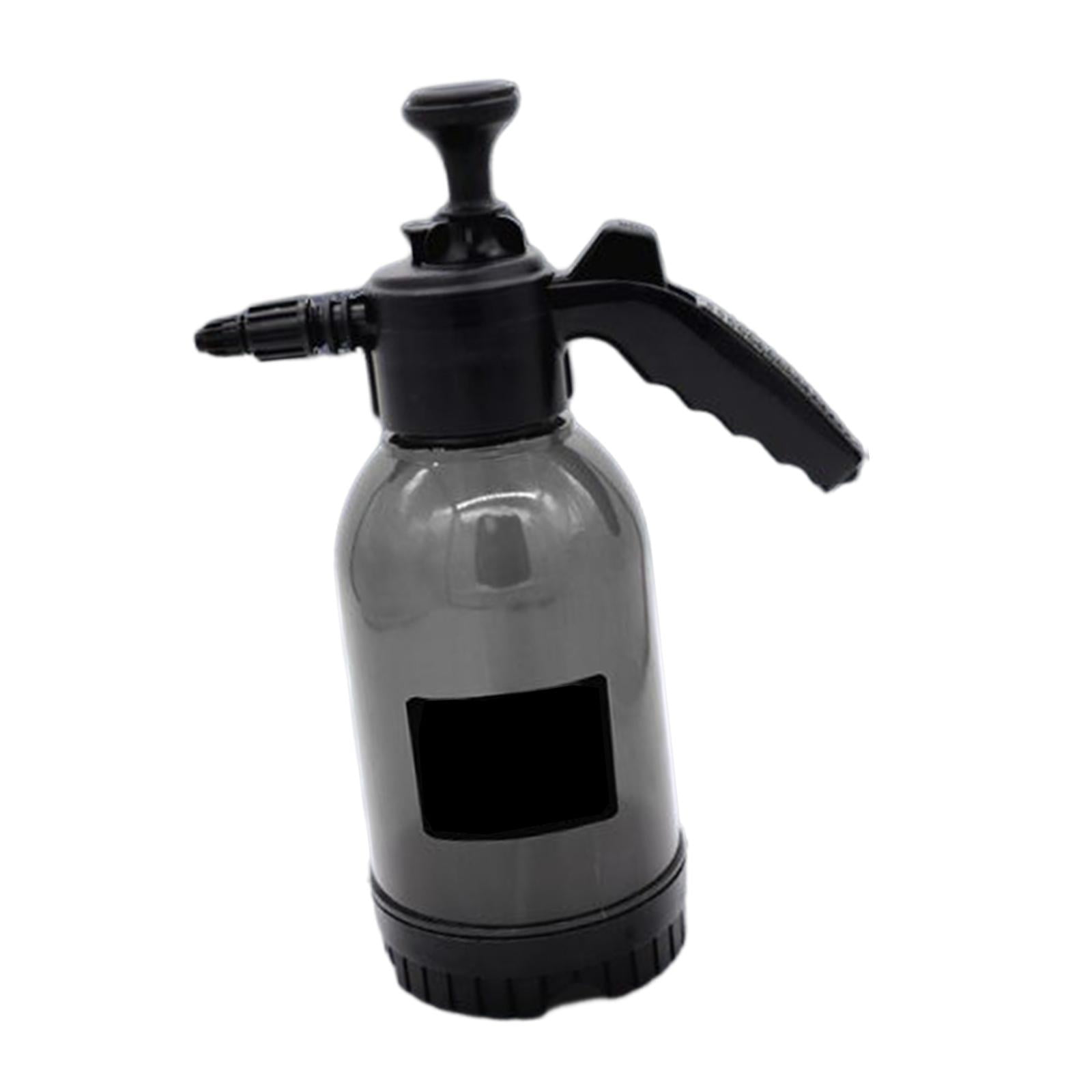 Fzaqwen Foaming High Pressure Foam 2L Car Hand Pump Pressure Foam for Car Window Washing Black