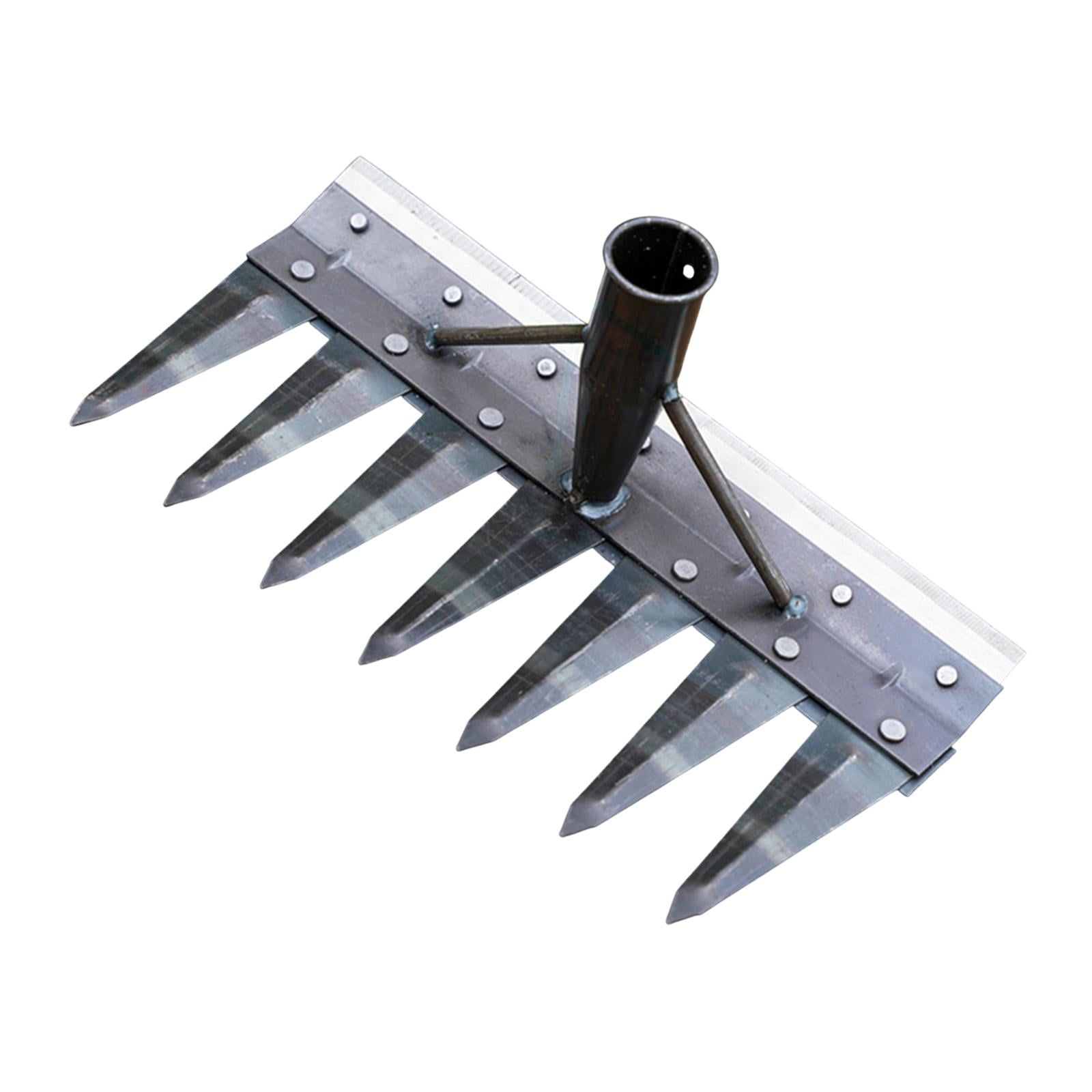 Fzaqwen Garden Hoe Weeding Rake Heavy Duty Weeds Removal Tool for ...
