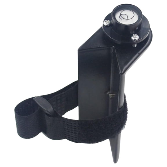 Fzaqwen Grade Rod Level Bubble Level 90 Degree Level Centering Pole Measuring Instrument Black with Tie