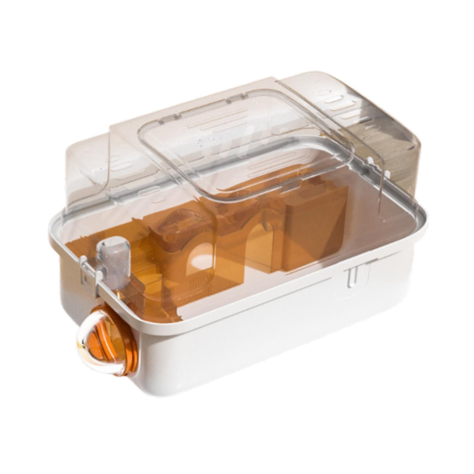 Fzaqwen Guinea Pig Travel Hamster Carrier Cage Carrying Handle Pet ...