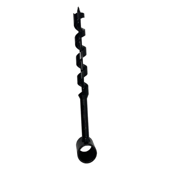 Fzaqwen Hand Auger Drill Manual Wood Drill Bit Carbon Steel Hole Digger Wrench Precision Hole Diameter 19mm