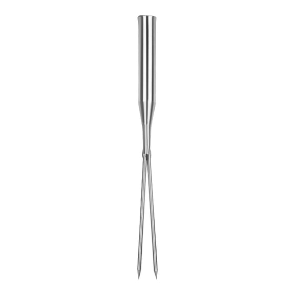 Fzaqwen Hand Rake Gardening Tool Multipurpose Mini Stainless Steel Gardening Weeder Fork Double Tine Fork