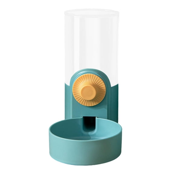 Fzaqwen Hanging Automatic Water Dispenser Auto Fill Pet Drinker Lightweight Dog Drinking Green