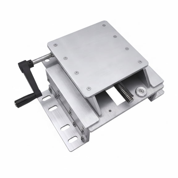 Fzaqwen Jack Plate Lift Plate Outboard Bracket Precise Manual Height Control 16 Cm Travel for Bass Boats and Bay Boats