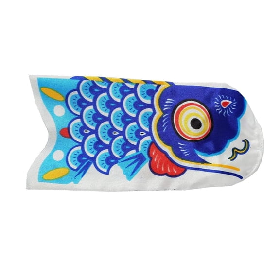 Fzaqwen Japanese Decorative Windsock Carp Flag Sailfish Garden Yard Hanging Decoration 15cm