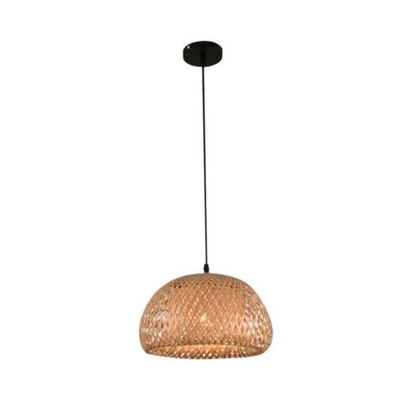Fzaqwen Lamp Shade Pendant Light Cover Decorative Ceiling Woven E27 Lamp Holder Lighting