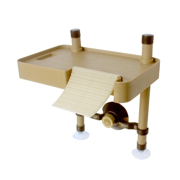 Fzaqwen Large Turtle Basking Platform, Tortoise Habitat, W/ Suction Cup Ladder ,Floating