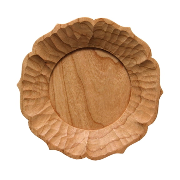 Fzaqwen Mini Wood Tray Cute Decor Sushi Appetizer Tray Tea Tray for Bathroom Kitchen Light Wood