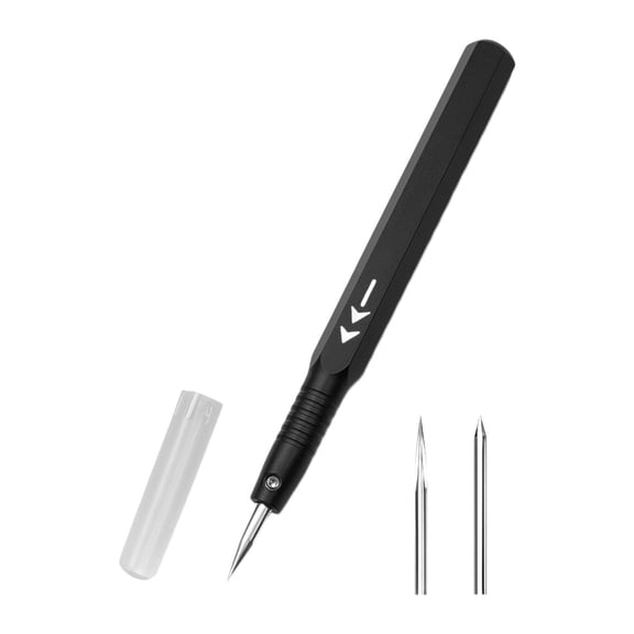 Fzaqwen Model Carving Chisel, Anti-Stripping, Carving Tool, Lightweight Design, Modeling Black