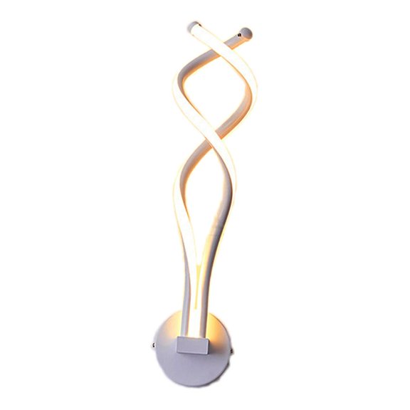 Fzaqwen Modern Wall Sconces Iron Wall Sconce Lighting, Minimalist Wall Light for Home Office Bedroom Bedside Decoration White