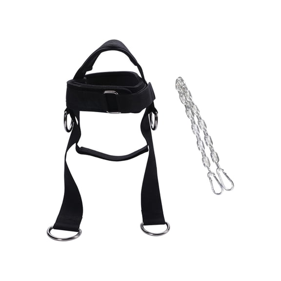 Fzaqwen Neck Harness for Head And Neck Support, Sturdy Exercise Strap for Body Strength Training, for Weightlifting, Boxing, And Muscle Strengthening.