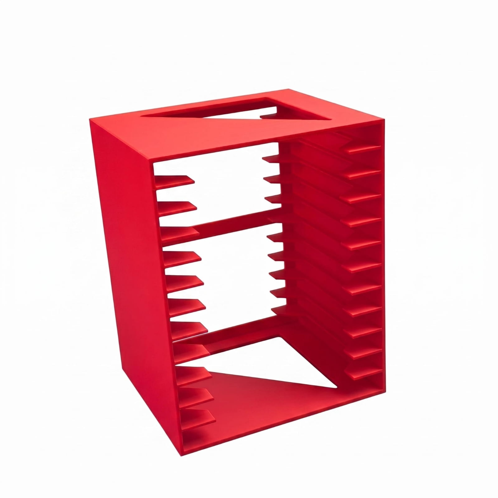 Vertical Disc Rack Fzaqwen Open Design CD Holder Desktop Disc Rack Vertical Storage DVD ...