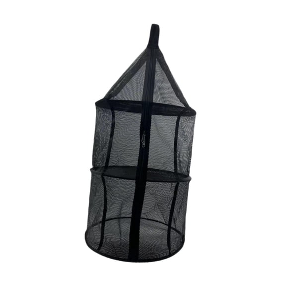 Fzaqwen Outdoor Folding Drying Net Portable Fish Drying Net for Clothes Dish Flowers D