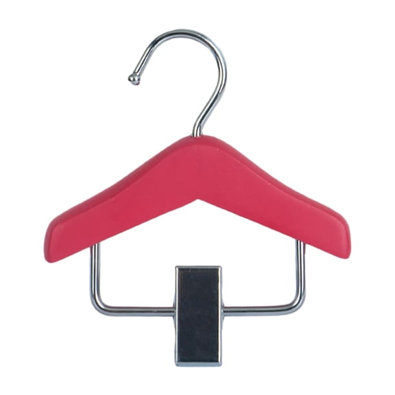 Fzaqwen Pet Clothes Hangers Dog Coat Rack with Clip Display Rack Clothes Hanger Pet Shop Red